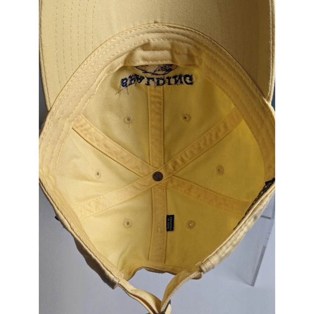 Legacy 92 Unisex  Hat Yellow Strapback  Ball Cap Spalding Eagle